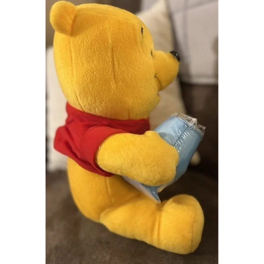 Disney Sega 2002 Summer Time Winnie the Pooh Drink Prize‎ Plush Stuffed Doll 12